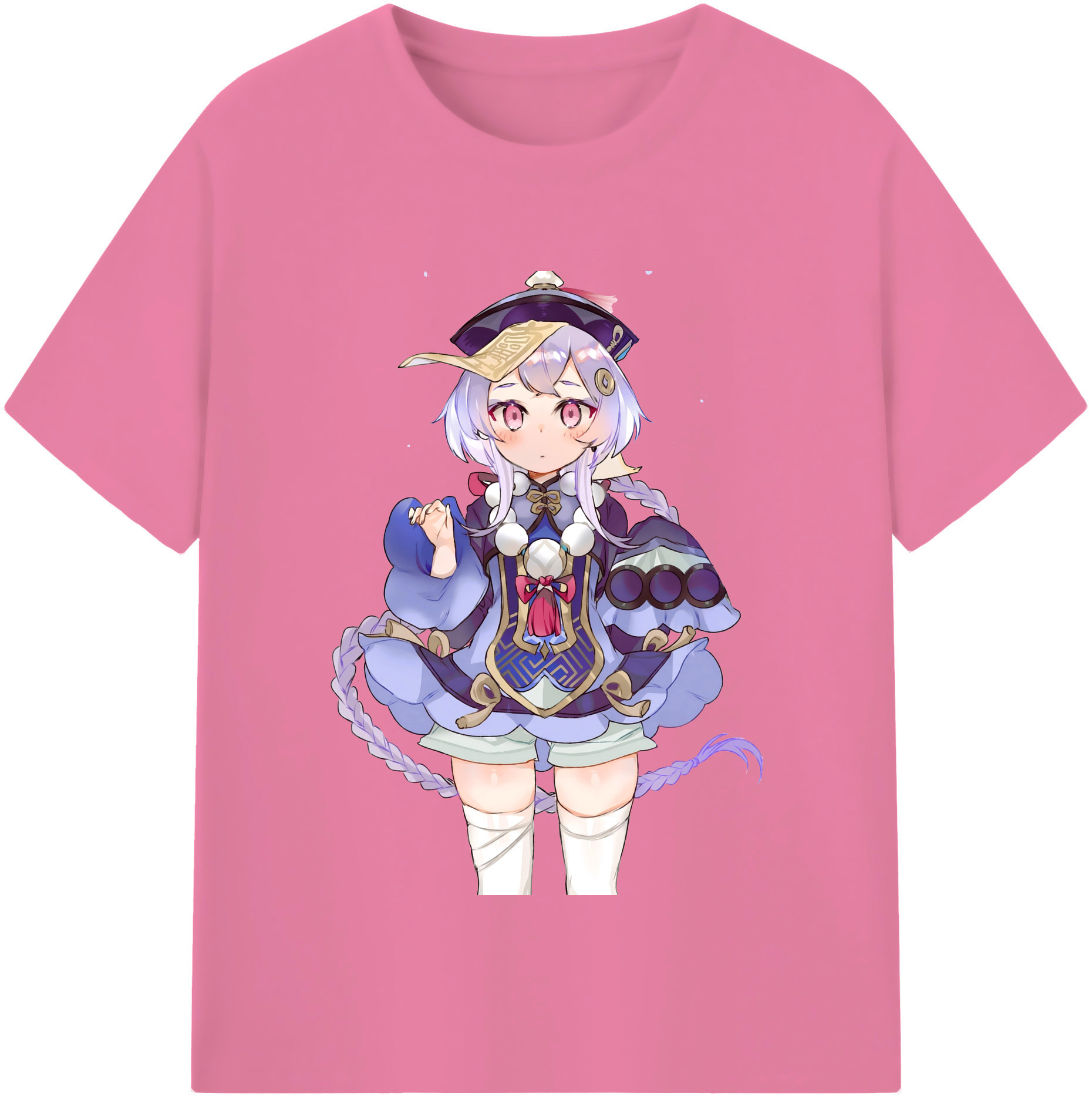 げんし神 七七 なな  genshin Nana 綿100％半袖Tシャツ（フロントプリント）